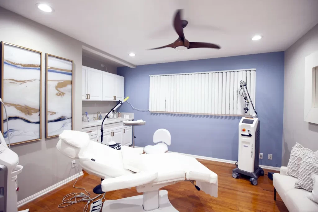 Ocean Avenue Aesthetics treatment room